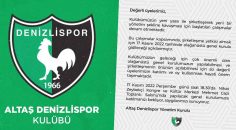 DENİZLİSPOR’DAN KONGRE ÇAĞRISI