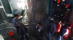 TEL ÜRETEN FABRİKADA ÇIKAN YANGIN SÖNDÜRÜLDÜ