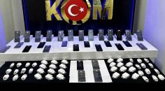 KAÇAK CEP TELEFONLARI YAKALANDI