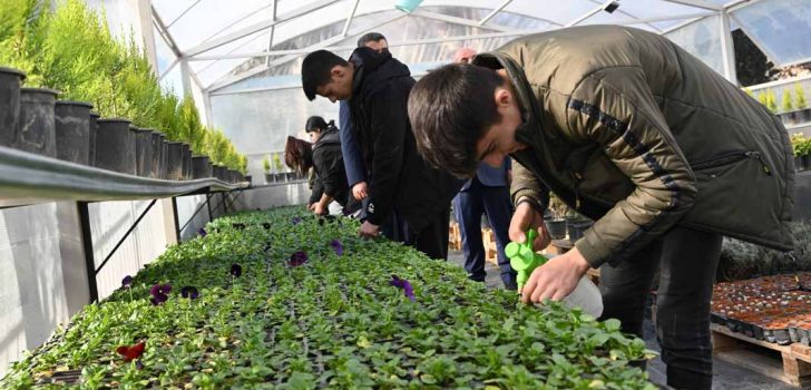 MESLEK LİSELİ ÖĞRENCİLER ÜLKENİN TARIM GÜCÜNÜ ARTIRACAK