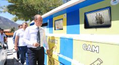 PAMUKKALE’DE ATIKLAR AYRIŞTIRILARAK TOPLANIYOR