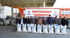 BÜYÜKŞEHİR’DEN ÜRETİCİYE NAKLİYE DESTEĞİ