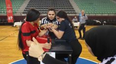 BİLEK GÜREŞİ HEYECANI DENİZLİ’DE YAŞANIYOR