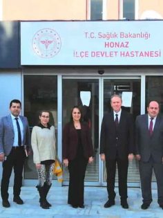 İL SAĞLIK’TAN HONAZ’DA İNCELEME