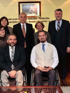 ENGELLİLER MECLİSİ’NDEN BAŞKAN ZOLAN’A ZİYARET
