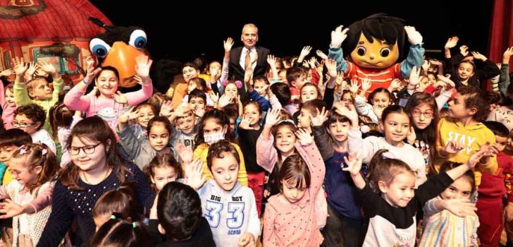 BÜYÜKŞEHİR’DEN MİNİKLERE ÖZEL MÜZİKAL