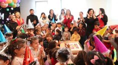 MİNİKLER YENİ YILI GÜNDÜZ BAKIMEVİ’NDE KUTLADI