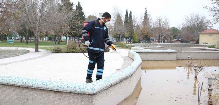 MERKEZEFENDİ’DE HALK SAĞLIĞI İÇİN İLAÇLAMALAR DEVAM EDİYOR