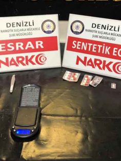 DENİZLİ’DE 2 ZEHİR TACİRİ TUTUKLANDI