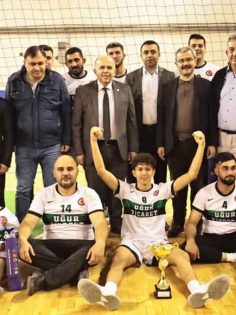 VOLEYBOL’DA ÇİVRİL ŞAMPİYONU KIZILCASÖĞÜT