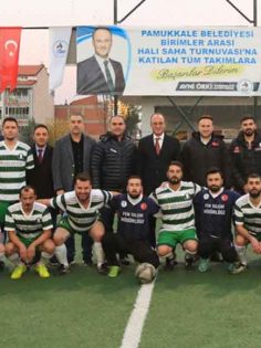 PAMUKKALE BELEDİYESİ FUTBOL TURNUVASINDA HEYECAN BAŞLADI