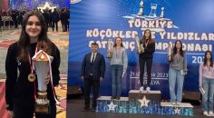 DENİZLİLİ CEYLİN SATRANÇ’TA TÜRKİYE ŞAMPİYONU