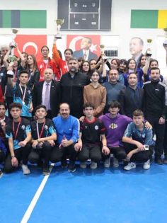 OKUL SPORLARI DART’TA ÖDÜLLER VERİLDİ