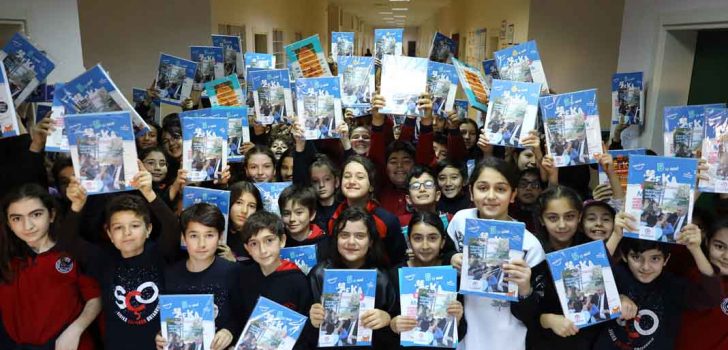 BÜYÜKŞEHİR’DEN ÇOCUKLARA KARNE HEDİYESİ