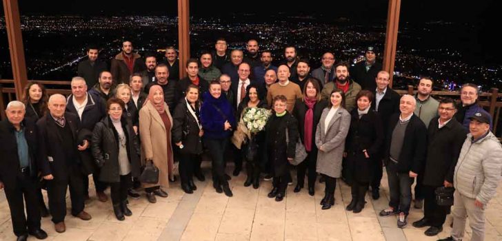 BAŞKAN ÖRKİ GAZETECİLERLE BULUŞTU