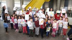 MİNİKLER ‘MASAL SAATİ’NE YOĞUN İLGİ GÖSTERDİ