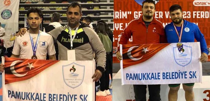 PAMUKKALE BELEDİYESPOR’DAN 2 MADALYA DAHA