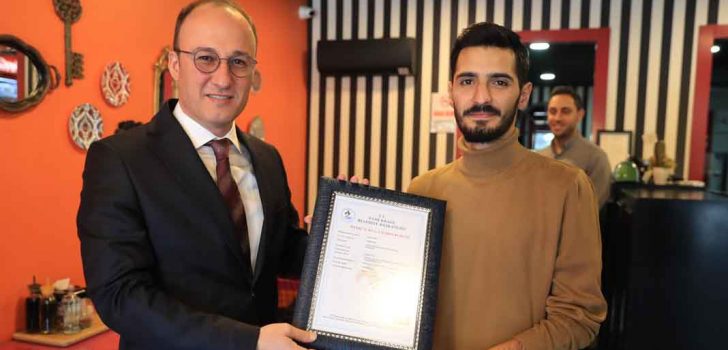 2023 YILININ İLK RUHSATINI BAŞKAN ÖRKİ TESLİM ETTİ