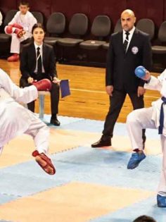 OKUL SPORLARI KARATE MÜSABAKALARI TAMAMLANIYOR