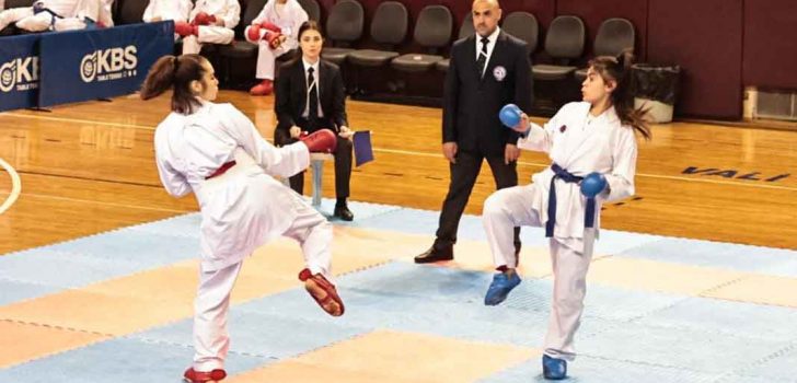 OKUL SPORLARI KARATE MÜSABAKALARI TAMAMLANIYOR