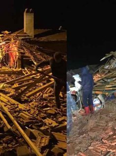 FIRTINA TAVAS’TA AHIRI ÇÖKERTTİ: 20 HAYVAN TELEF OLDU