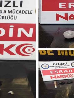DENİZLİ’DE 13 ZEHİR TACİRİ YAKALANDI