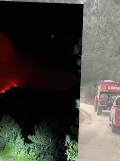 DENİZLİ’DEKİ YANGIN KONTROL ALTINA ALINDI