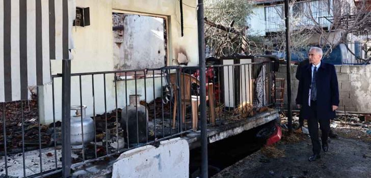 YANGININ YARALARINI BÜYÜKŞEHİR SARACAK