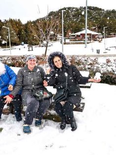 BAĞBAŞI YAYLASI KIŞIN BAŞKA BİR GÜZEL