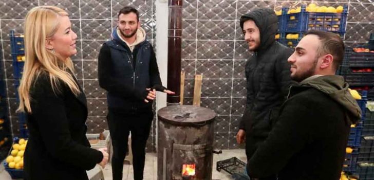 BAŞKAN DOĞAN’DAN HAL ESNAFINA ZİYARET