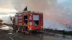 SANTRAL DEPOLAMA SAHASINDA YANGIN ÇIKTI