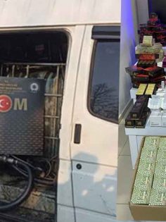 KAÇAK AKARYAKIT VE CİNSEL ÜRÜN ELE GEÇİRİLDİ