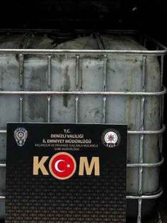 2 BİN LİTRE KAÇAK AKARYAKIT ELE GEÇİRİLDİ