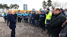 BÜYÜKŞEHİR TÜM İMKANLARIYLA DEPREM BÖLGESİNDE