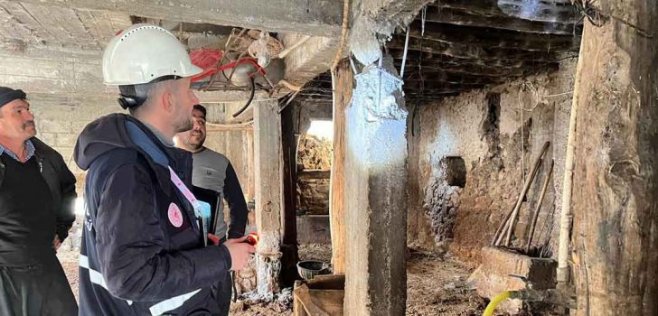 PAMUKKALE DENETİM EKİBİ DEPREM BÖLGESİNDE GÖREV YAPIYOR