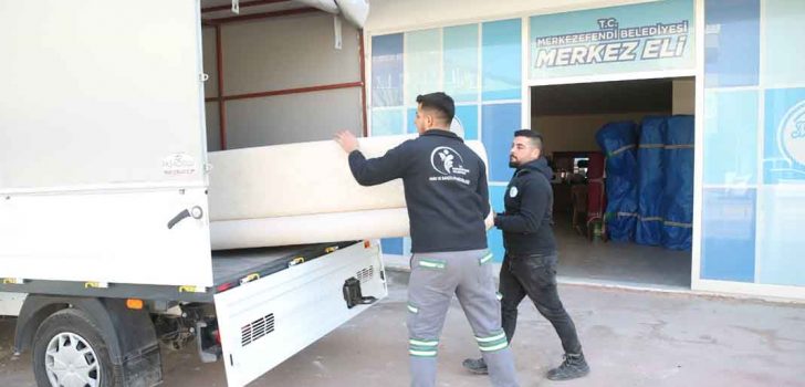 DEPREMZEDELERE MOBİLYA VE BEYAZ EŞYA DESTEĞİ