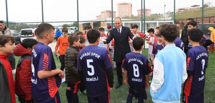 PAMUKKALE BELEDİYESİ YARIYIL U 13 FUTBOL TURNUVASI BAŞLADI