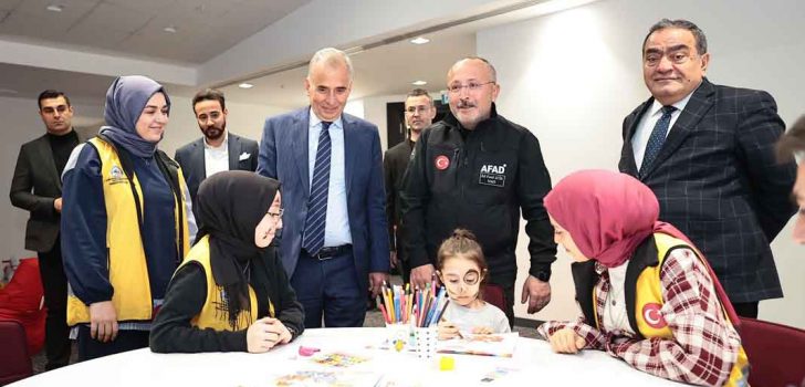 BAŞKAN ZOLAN VE VALİ ATİK AFETZEDELER İLE BULUŞTU