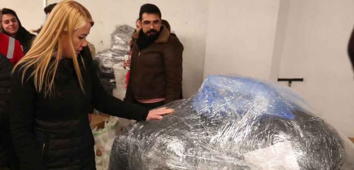 DEPREM BÖLGESİNE DESTEK GEÇEN HER SANİYE BÜYÜYOR