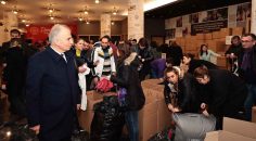 BÜYÜKŞEHİR İLK YARDIM TIRI YOLA ÇIKTI