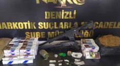 DENİZLİ’DE 16 ZEHİR TACİRİ TUTUKLANDI