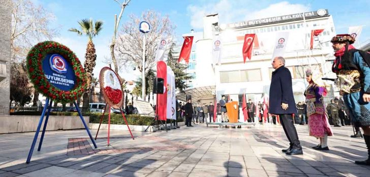 ATATÜRK’ÜN DENİZLİ’YE GELİŞİNİN 82. YILDÖNÜMÜ ANILDI
