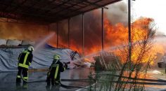 FABRİKANIN DİKİM ATÖLYESİNDE YANGIN ÇIKTI