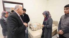 120 DEPREMZEDE GSB YURTLARINA YERLEŞTİ