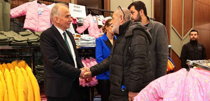 BÜYÜKŞEHİR, DENİZLİ’DE BİNLERCE AFETZEDEYE KUCAK AÇTI