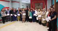 BÖLGEDE GÖREV YAPAN PERSONELE TEŞEKKÜR BELGESİ