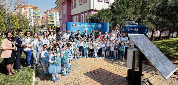 MİNİKLER DÜNYA SU GÜNÜ’NÜ BAŞKAN ZOLAN İLE KUTLADI