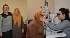 DEPREMZEDE GÖZ SAĞLIĞINA KAVUŞTU