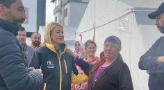 BAŞKAN ŞENİZ DOĞAN DEPREM BÖLGESİNDE