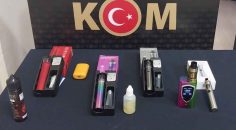 152 ADET ELEKTRONİK SİGARA ELE GEÇİRİLDİ